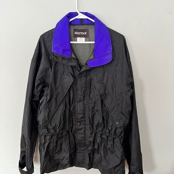 Marmot | vintage black windbreaker jacket - Picture 2 of 8